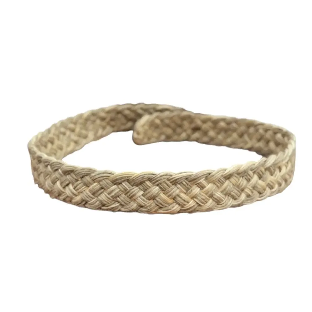 Woven Belt Womens Tan Braided Boho Festival Artisanal Cottagecore Hippie Folk